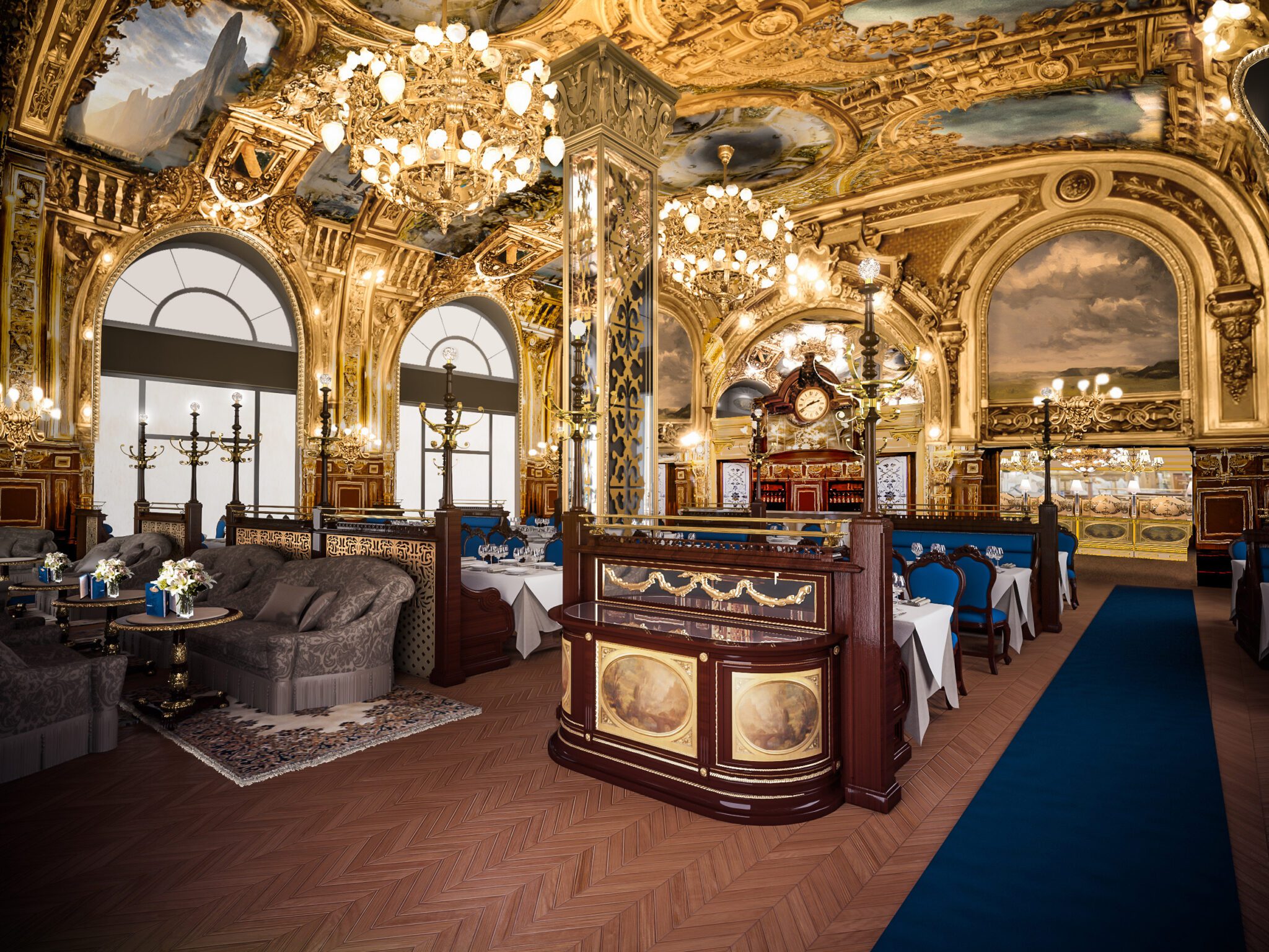 Le Train Bleu in Doha Qatar